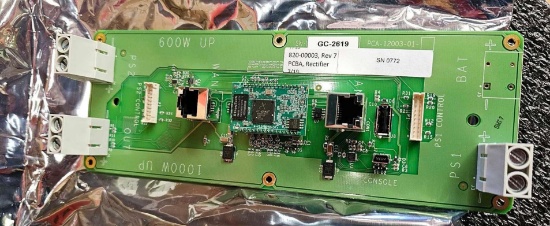 RECTIFIER CONTROL BOARDS FOR 48VDC POWER SUPPLIES