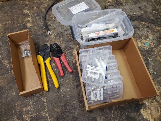 CRIMP TOOLS AND CONNECTORS