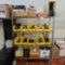 METRO RACK WITH PARTS BINS