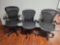 3 HERMAN MILLER OFFICE CHAIRS