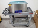 VEVOR DIGITAL ULTRASONIC CLEANER AND ROLLING CART
