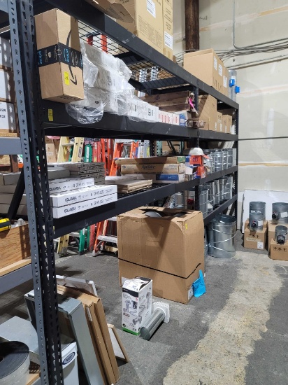 BLACK METAL STORAGE RACKS
