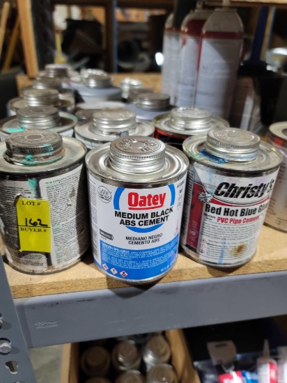 VARIOUS GLUES AND ADHESIVES