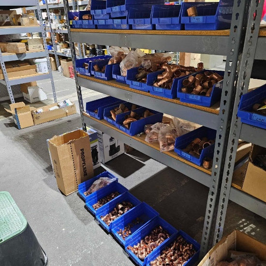 LARGE QTY OF MIXED COPPER JOINTS