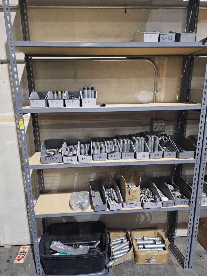GALVANIZED PIPES W/SHELVING