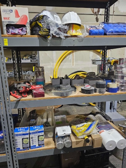 SHELVING UNIT W/CONTENTS