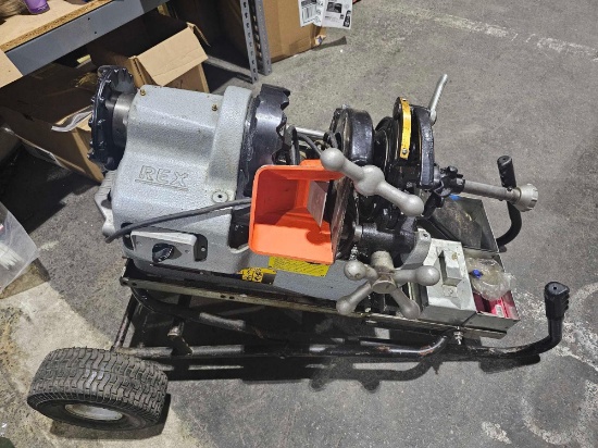 WHEELER PIPE THREADING MACHINE