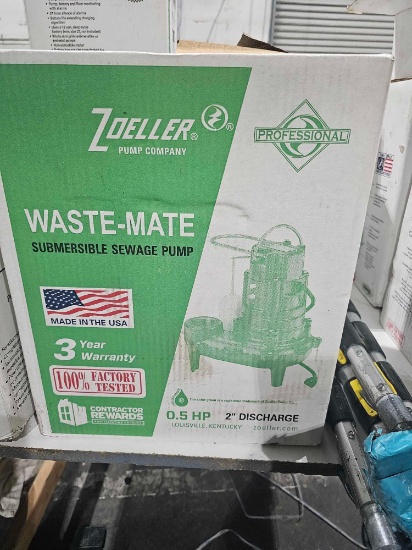 ZOELLER SUBMERSIBLE SEWAGE PUMP