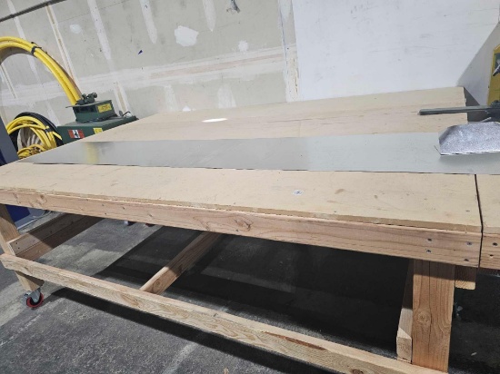 WOODEN WORK TABLE