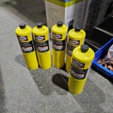 5 CANS OF MAP-PRO GAS