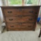 1930S VINTAGE 3 DRAWER DRESSER