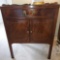 BAKER FURNITURE GEORGIAN INLAID MAHOGANY NIGHTSTAND
