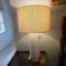 2 WHITE CELINE POTTERY BARN LAMPS
