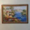 FRAMED OIL ON CANVAS