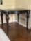 LEATHER TOP GAME TABLE