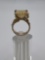 14K GOLDEN CITRINE RING