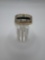 14K DIAMOND & SAPPHIRE RING