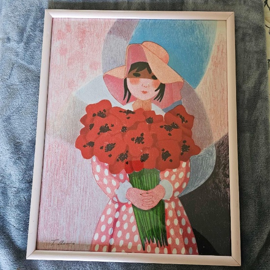 POPPY GIRL PRINT