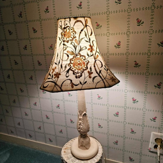 2 SMALL BEDROOM LAMPS