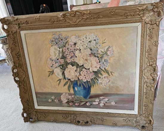 SPRING FLOWERS OIL ON CANVAS