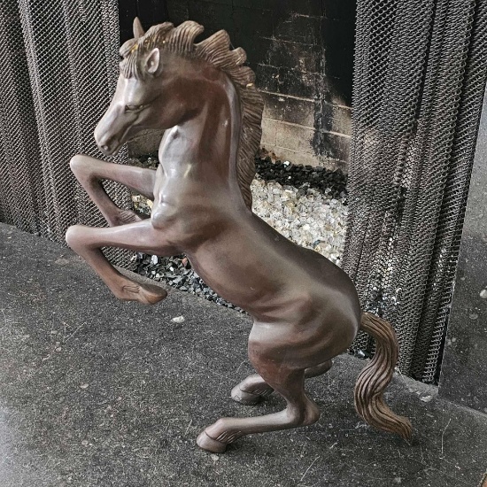 BRONZE HORSE STATUE
