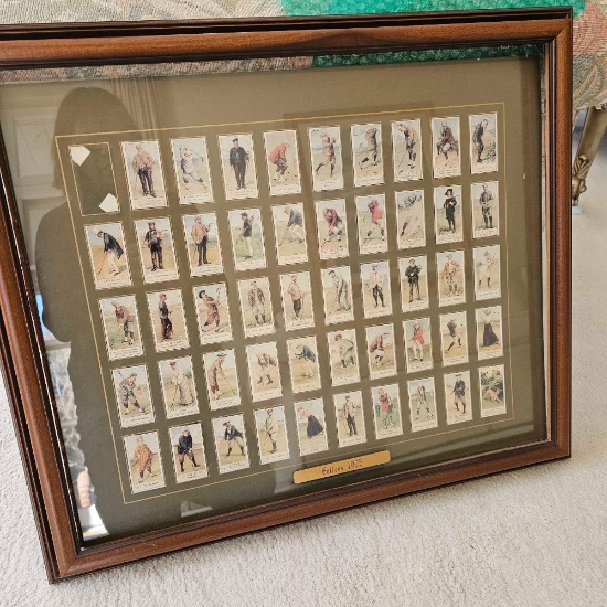 COPE'S TOBACCO GOLFERS STAMP COLLECTION