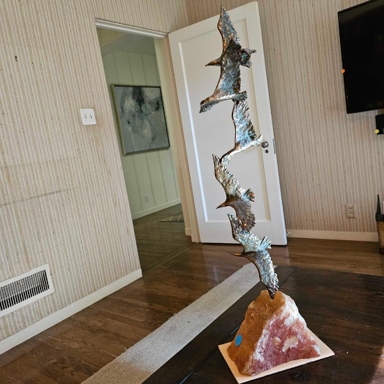 CURTIS JERE MODERNIST SCULPTURE
