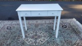 SMALL WHITE VANITY TABLE