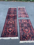 TWO PERSIAN RUNNERS CARPETS