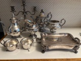 SILVER PLATE SERVICEWARE
