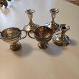 GROUP LOT OF LEADED SILVER