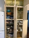 WATERFORD CRYSTAL IN KITCHEN CUBBARDS/CABINETS