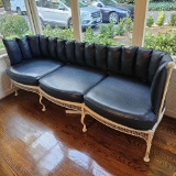 VINTAGE WROUGHT IRON SETEE