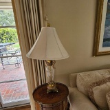 PAIR OF CRYSTAL LAMPS