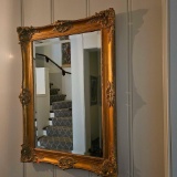LARGE ORNATE WALL MIRROR