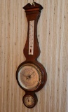 VINTAGE BAROMETER AND HYDROMETER