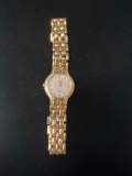 18K LADIES GOLD & DIAMOND WATCH