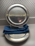 STERLING SILVER CHARGERS