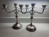 STERLING SILVER CANDELABRA