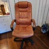 LEATHER COMPUTER CHAIR