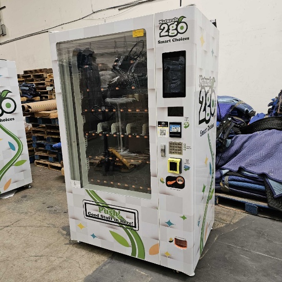 NATURALS 2 GO VENDING MACHINE AUCTION