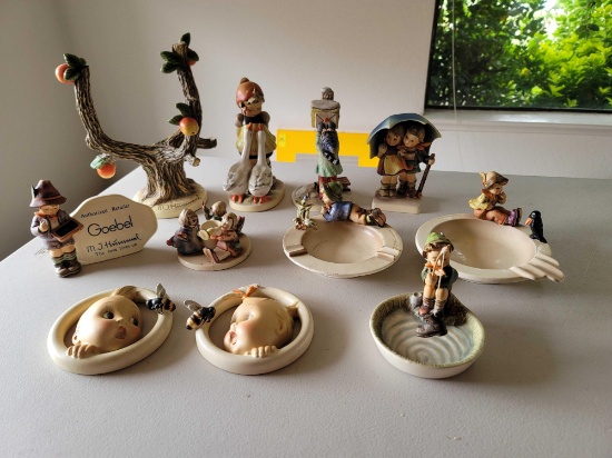 11 HUMMEL FIGURINES