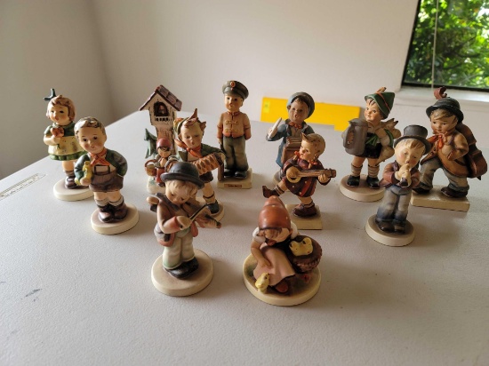 12 HUMMEL FIGURINES