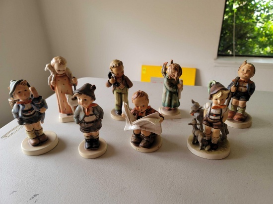 8 HUMMEL FIGURINES