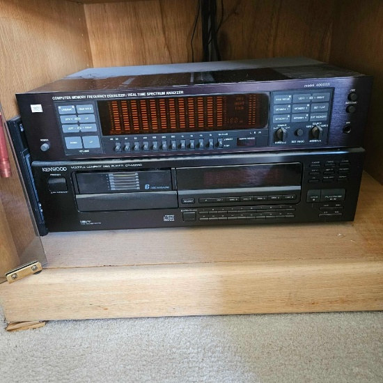 KENWOOD CD PLAYER AND ANALYZER