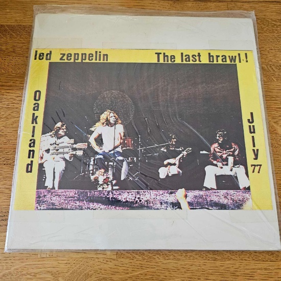 RARE 1977 LED ZEPPELIN THE LAST BRAWL ALBUM