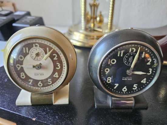 TWO BABY BEN ALARM CLOCKS