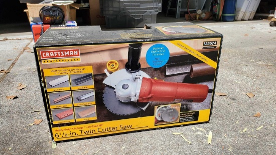 CRAFTSMAN TWIN CUTTER SAW