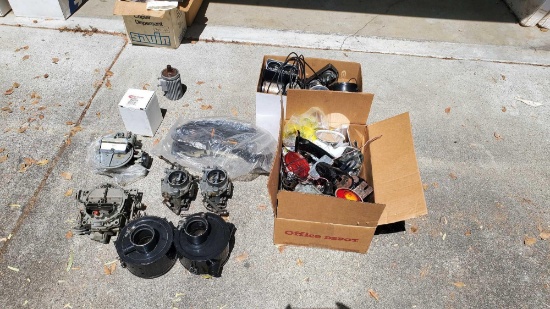 CARBURETORS AND CAR PARTS