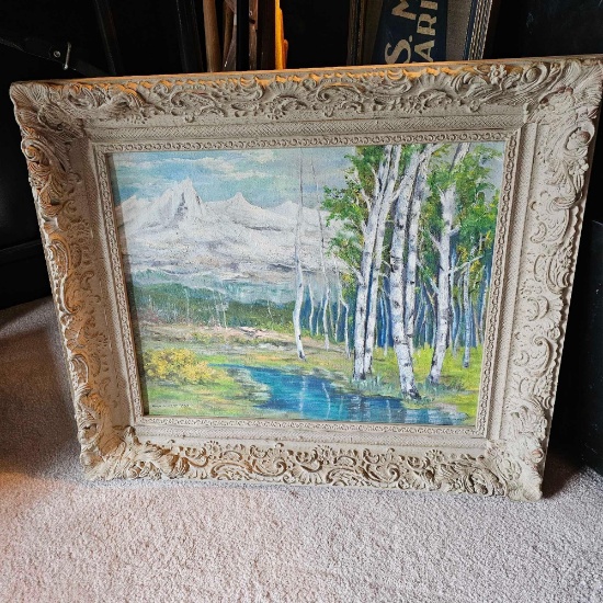 ROSE ELBERT REED OIL ON CANVAS